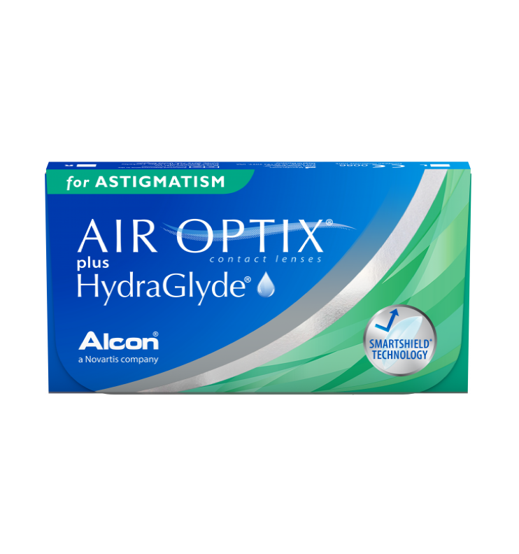 Air Optix Plus HydraGlyde para Astigmatismo