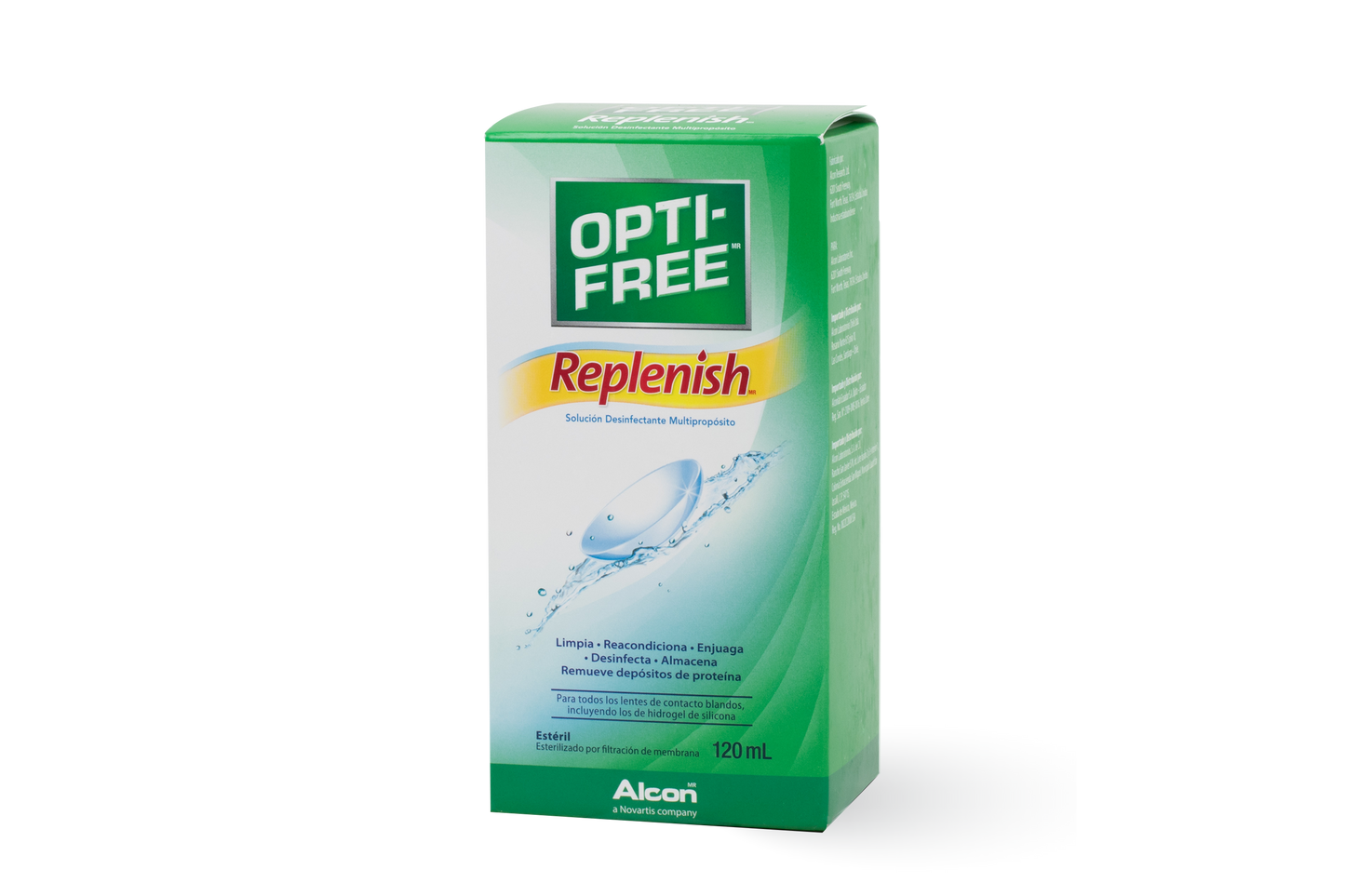 Solución Opti Free Replenish 120ml